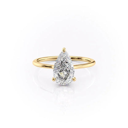 Asscher Three Stones Engagement Ring – 5.75 CT Moissanite Diamond