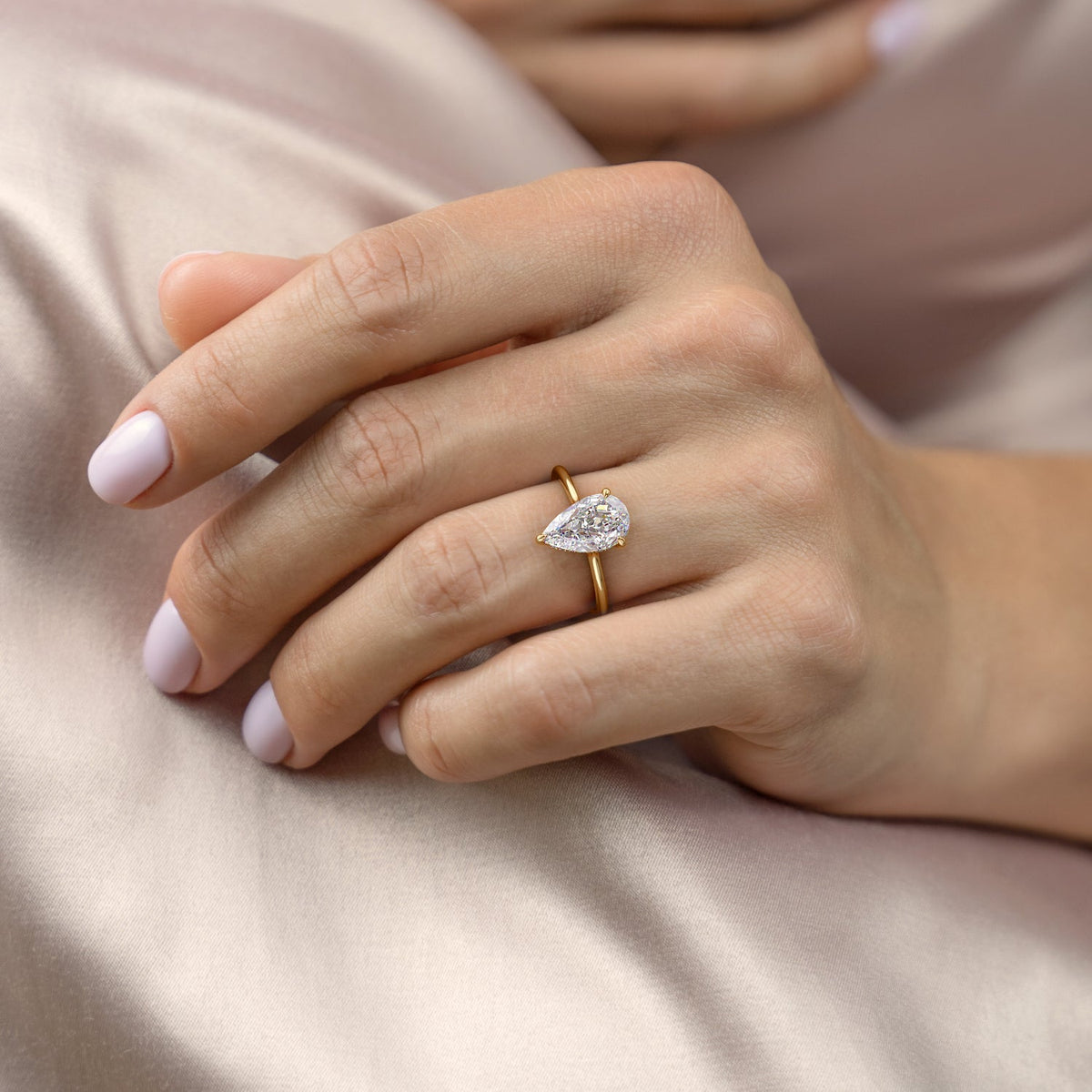 Asscher Three Stones Engagement Ring – 5.75 CT Moissanite Diamond