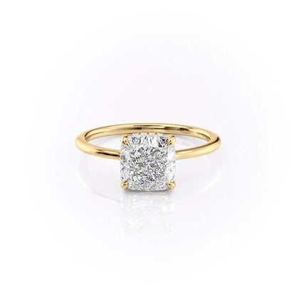 Asscher Three Stones Engagement Ring – 5.75 CT Moissanite Diamond