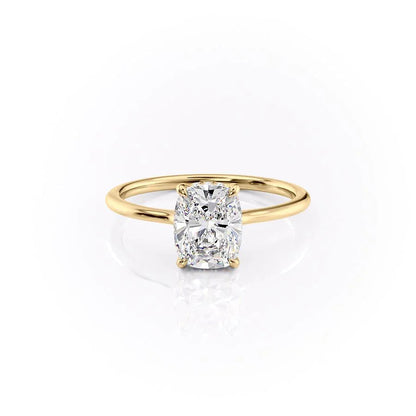 Asscher Three Stones Engagement Ring – 5.75 CT Moissanite Diamond