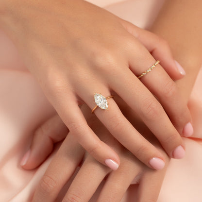 Asscher Three Stones Engagement Ring – 5.75 CT Moissanite Diamond