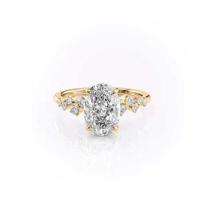 Asscher Three Stones Engagement Ring – 5.75 CT Moissanite Diamond
