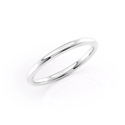 1.29 TCW Oval and Emerald Diamond Half Eternity DEF/VVS Lab Grown Wedding Band