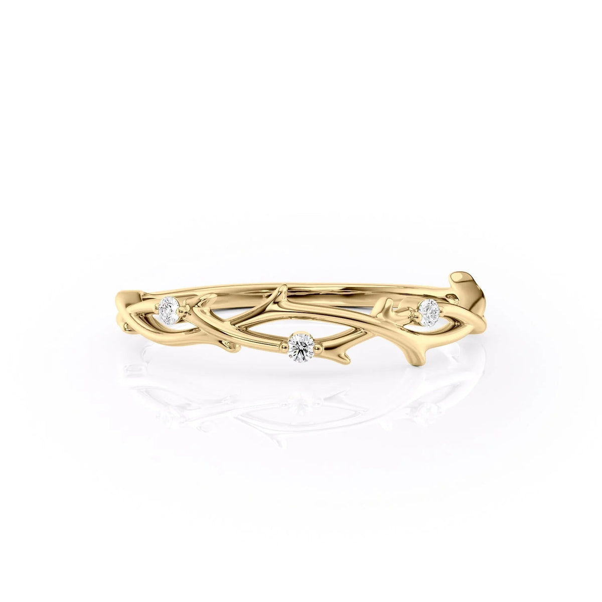 1.29 TCW Oval and Emerald Diamond Half Eternity DEF/VVS Lab Grown Wedding Band