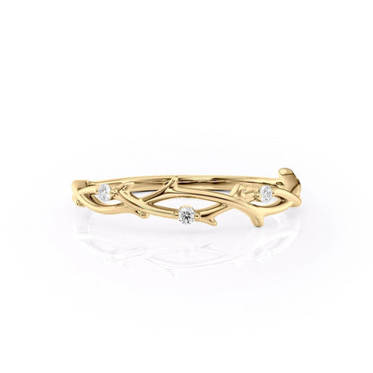 1.29 TCW Oval and Emerald Diamond Half Eternity DEF/VVS Lab Grown Wedding Band