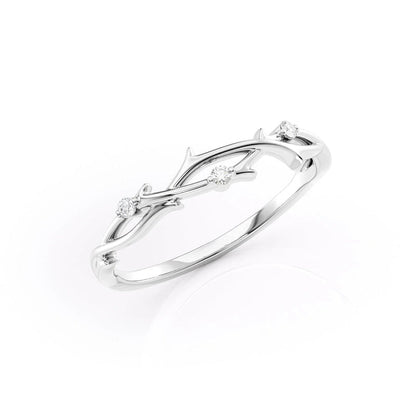 1.29 TCW Oval and Emerald Diamond Half Eternity DEF/VVS Lab Grown Wedding Band