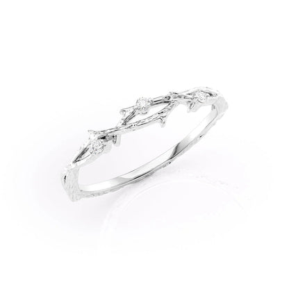 1.29 TCW Oval and Emerald Diamond Half Eternity DEF/VVS Lab Grown Wedding Band