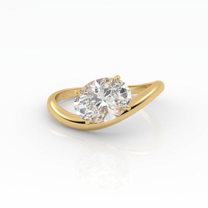 Round Halo, Pave & Split Shank Engagement Ring – 1.93 CT Lab Grown Diamond