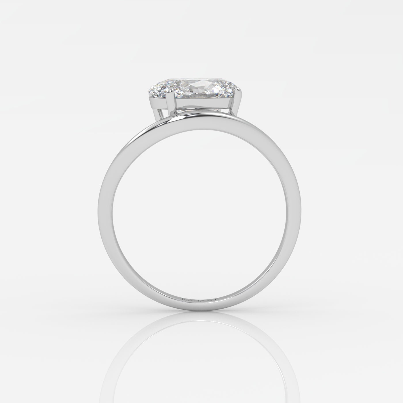 Round Halo, Pave & Split Shank Engagement Ring – 1.93 CT Lab Grown Diamond