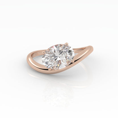 Round Halo, Pave & Split Shank Engagement Ring – 1.93 CT Lab Grown Diamond