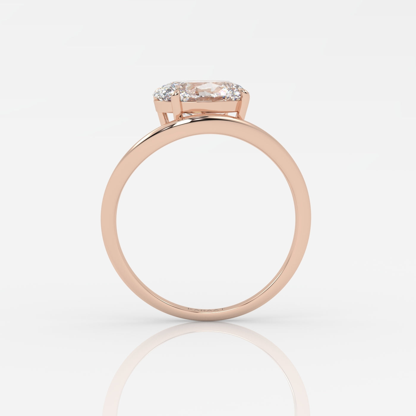Round Halo, Pave & Split Shank Engagement Ring – 1.93 CT Lab Grown Diamond