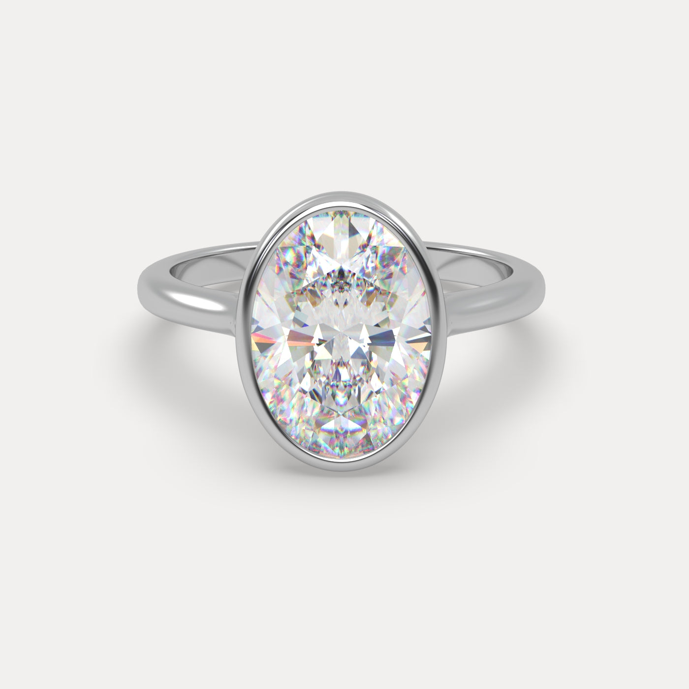 Round Halo, Pave & Split Shank Engagement Ring – 1.93 CT Lab Grown Diamond