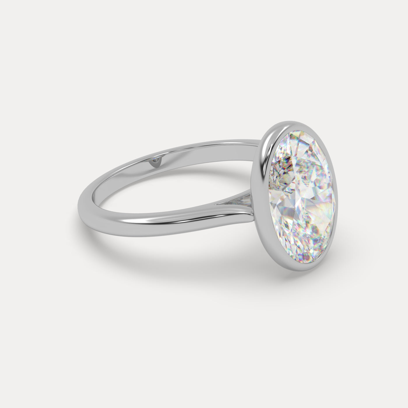 Round Halo, Pave & Split Shank Engagement Ring – 1.93 CT Lab Grown Diamond