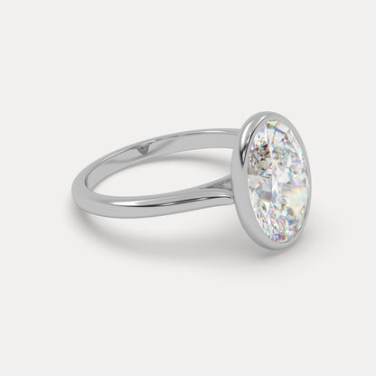 Round Halo, Pave & Split Shank Engagement Ring – 1.93 CT Lab Grown Diamond
