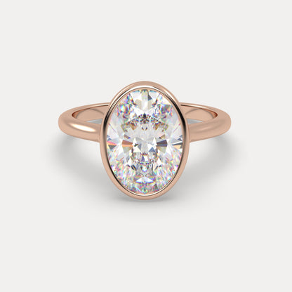 Round Halo, Pave & Split Shank Engagement Ring – 1.93 CT Lab Grown Diamond