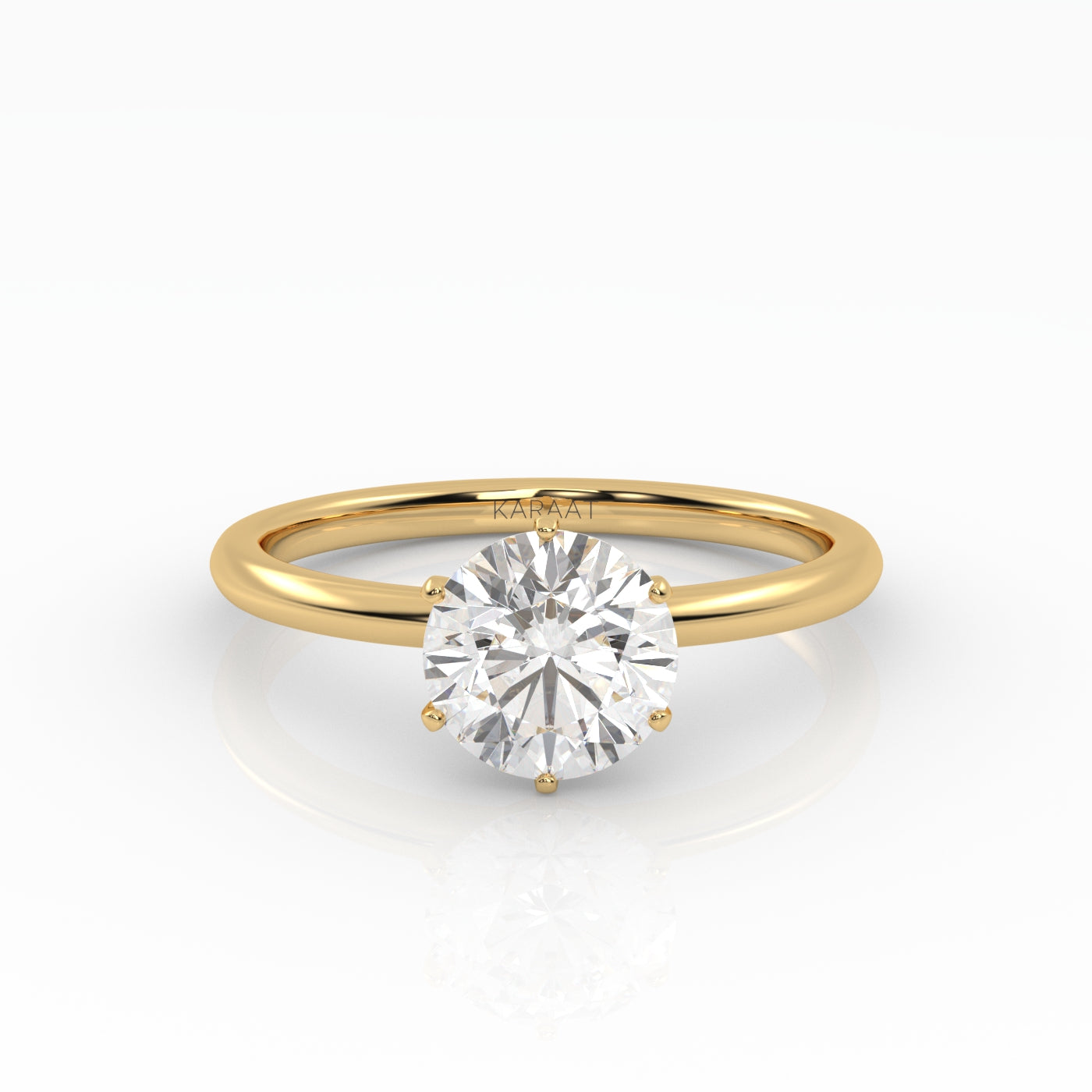 Round Halo, Pave & Split Shank Engagement Ring – 1.93 CT Lab Grown Diamond