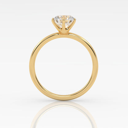 Round Halo, Pave & Split Shank Engagement Ring – 1.93 CT Lab Grown Diamond