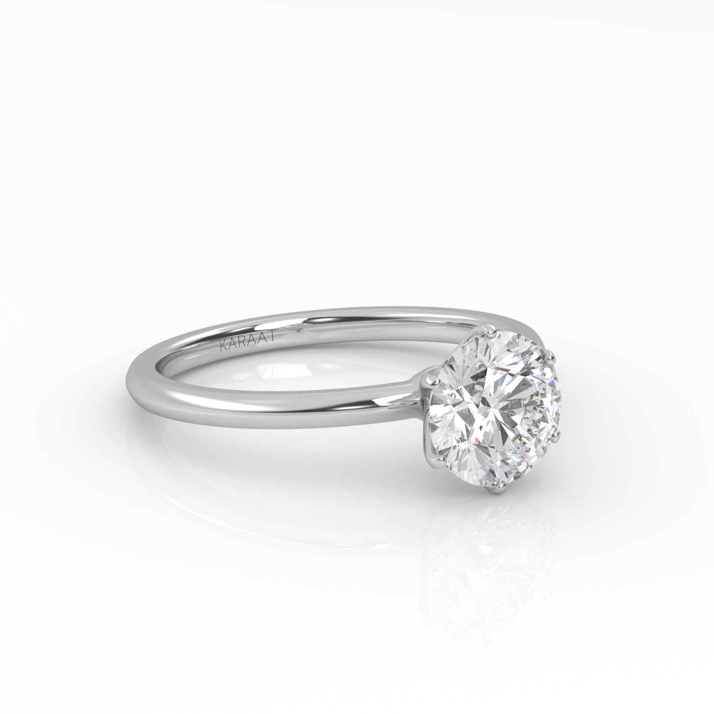 Round Halo, Pave & Split Shank Engagement Ring – 1.93 CT Lab Grown Diamond