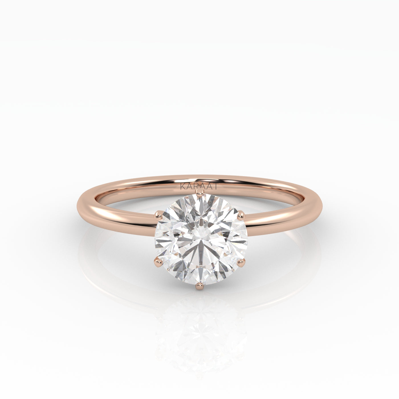 Round Halo, Pave & Split Shank Engagement Ring – 1.93 CT Lab Grown Diamond