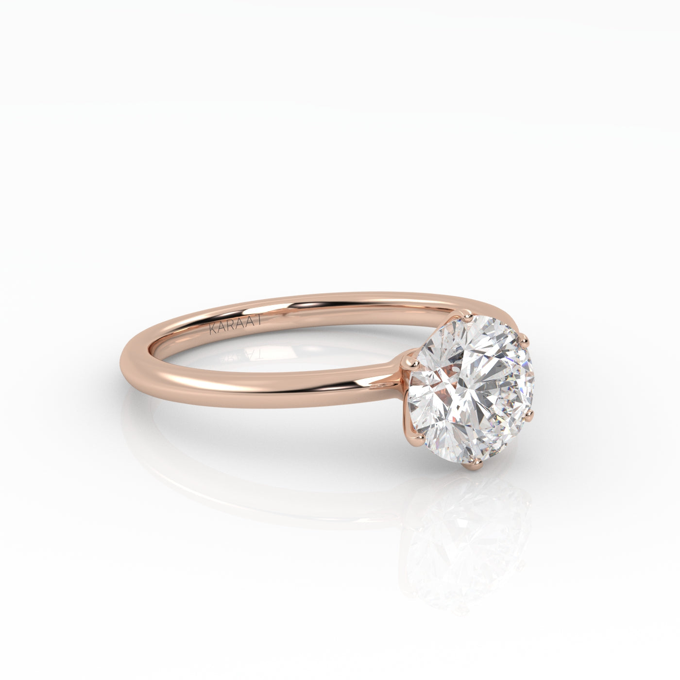 Round Halo, Pave & Split Shank Engagement Ring – 1.93 CT Lab Grown Diamond
