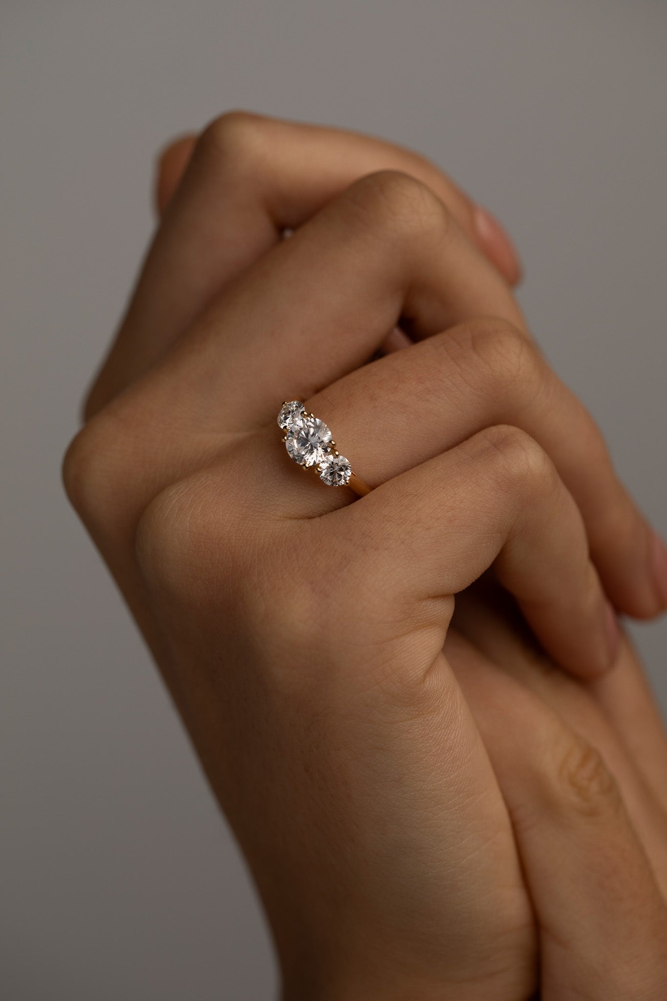 Round Halo, Pave & Split Shank Engagement Ring – 1.93 CT Lab Grown Diamond
