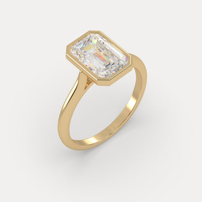 Round Halo, Pave & Split Shank Engagement Ring – 1.93 CT Lab Grown Diamond