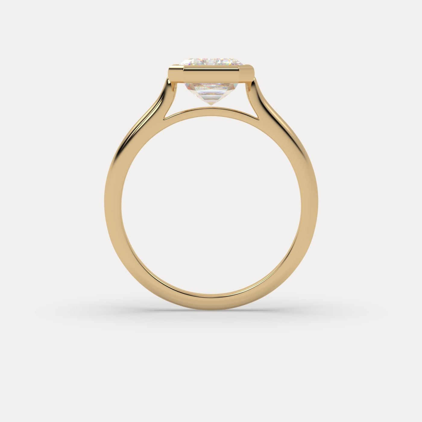 Round Halo, Pave & Split Shank Engagement Ring – 1.93 CT Lab Grown Diamond