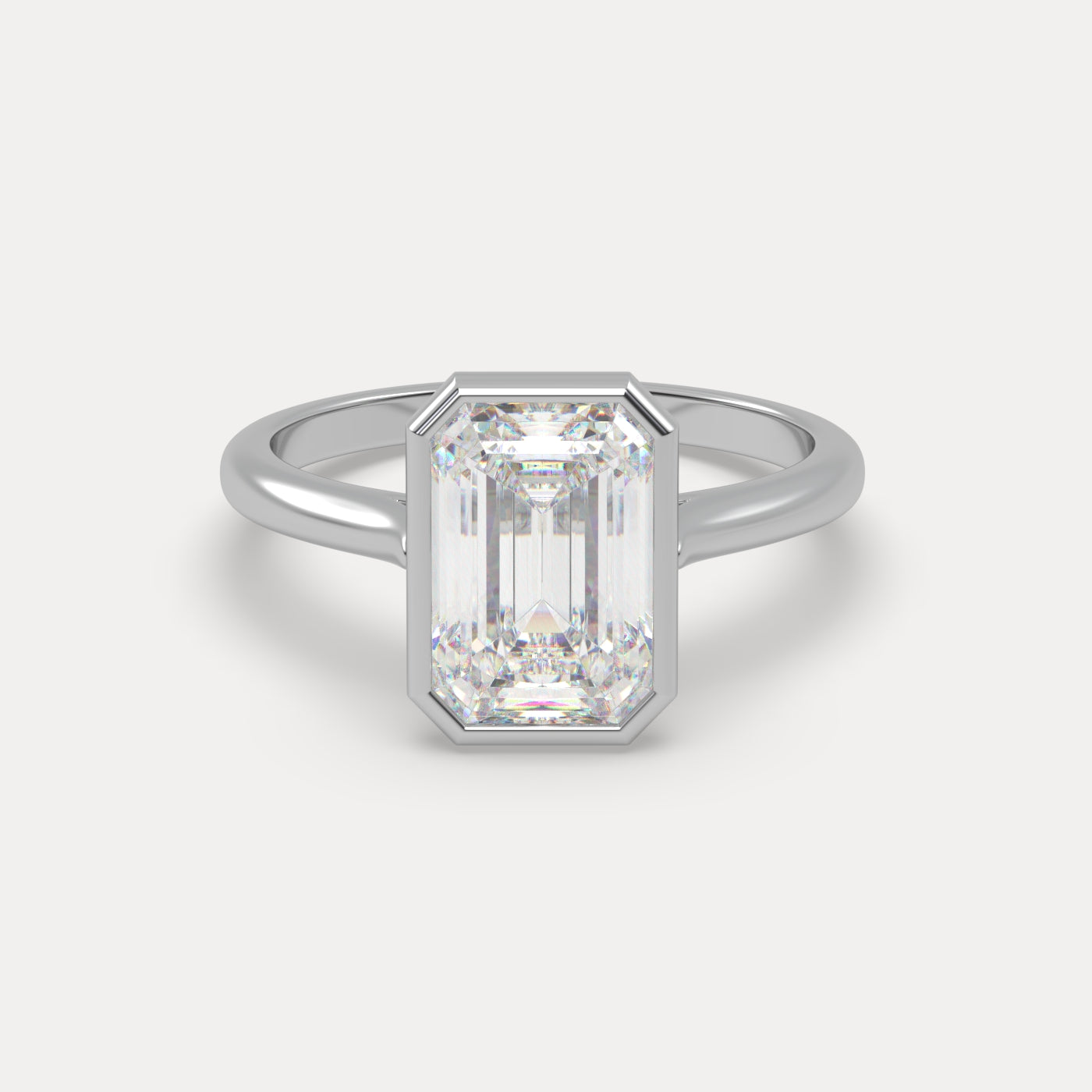 Round Halo, Pave & Split Shank Engagement Ring – 1.93 CT Lab Grown Diamond