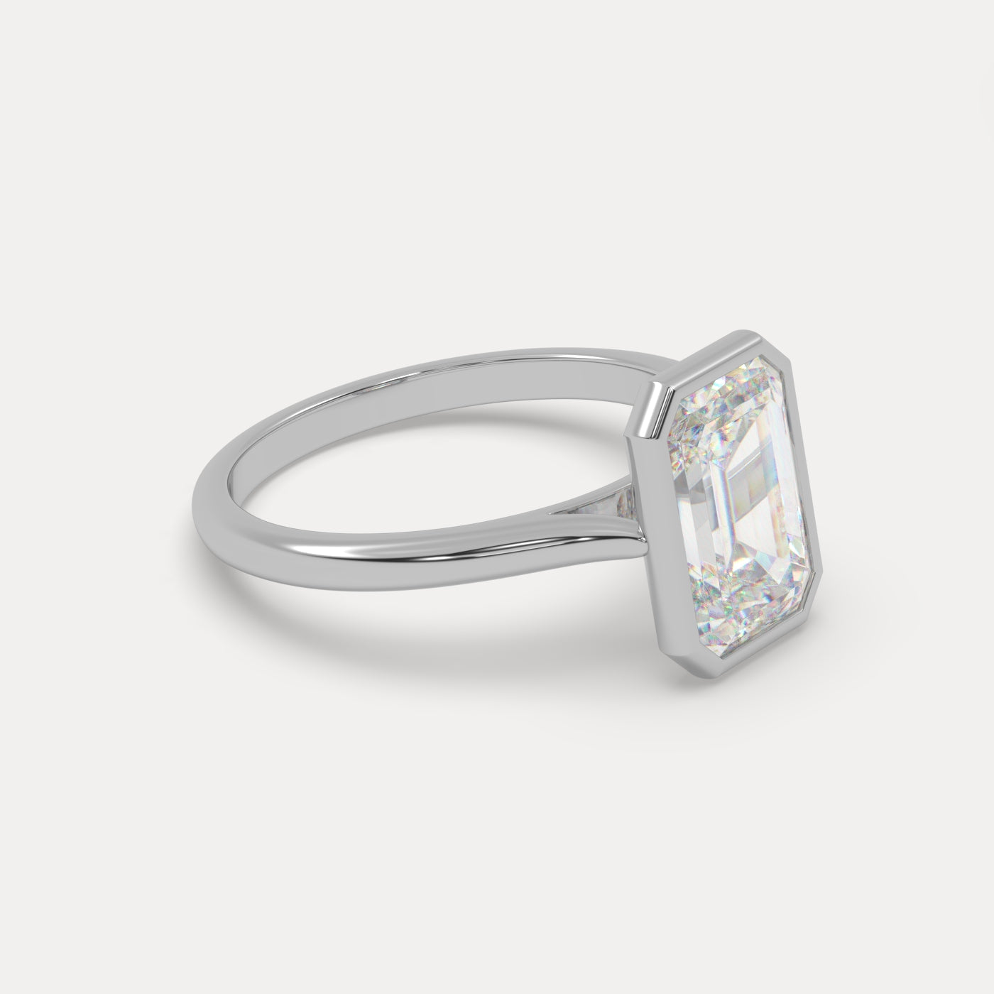Round Halo, Pave & Split Shank Engagement Ring – 1.93 CT Lab Grown Diamond