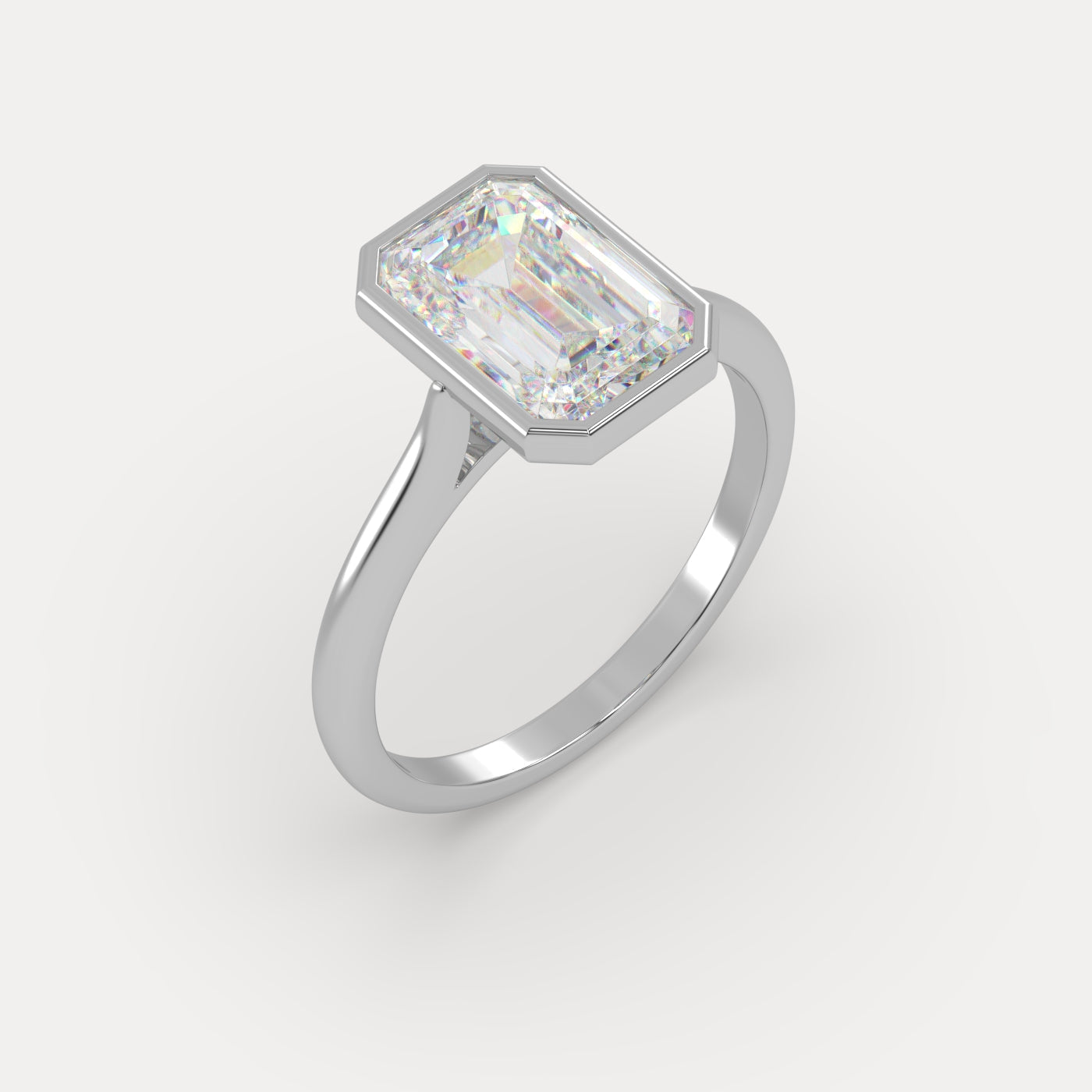 Round Halo, Pave & Split Shank Engagement Ring – 1.93 CT Lab Grown Diamond