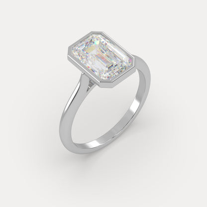 Round Halo, Pave & Split Shank Engagement Ring – 1.93 CT Lab Grown Diamond