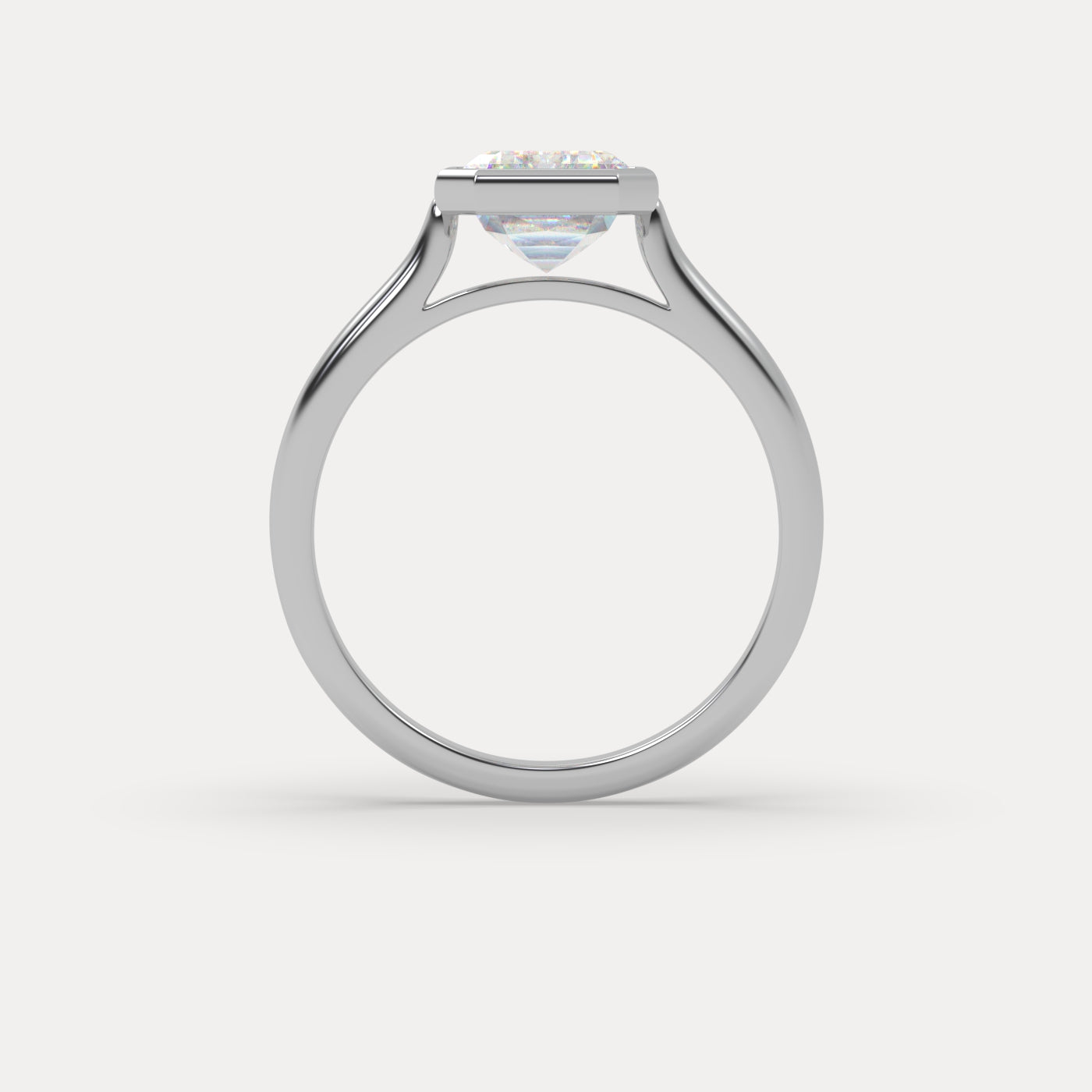 Round Halo, Pave & Split Shank Engagement Ring – 1.93 CT Lab Grown Diamond