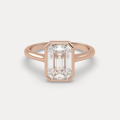 Round Halo, Pave & Split Shank Engagement Ring – 1.93 CT Lab Grown Diamond