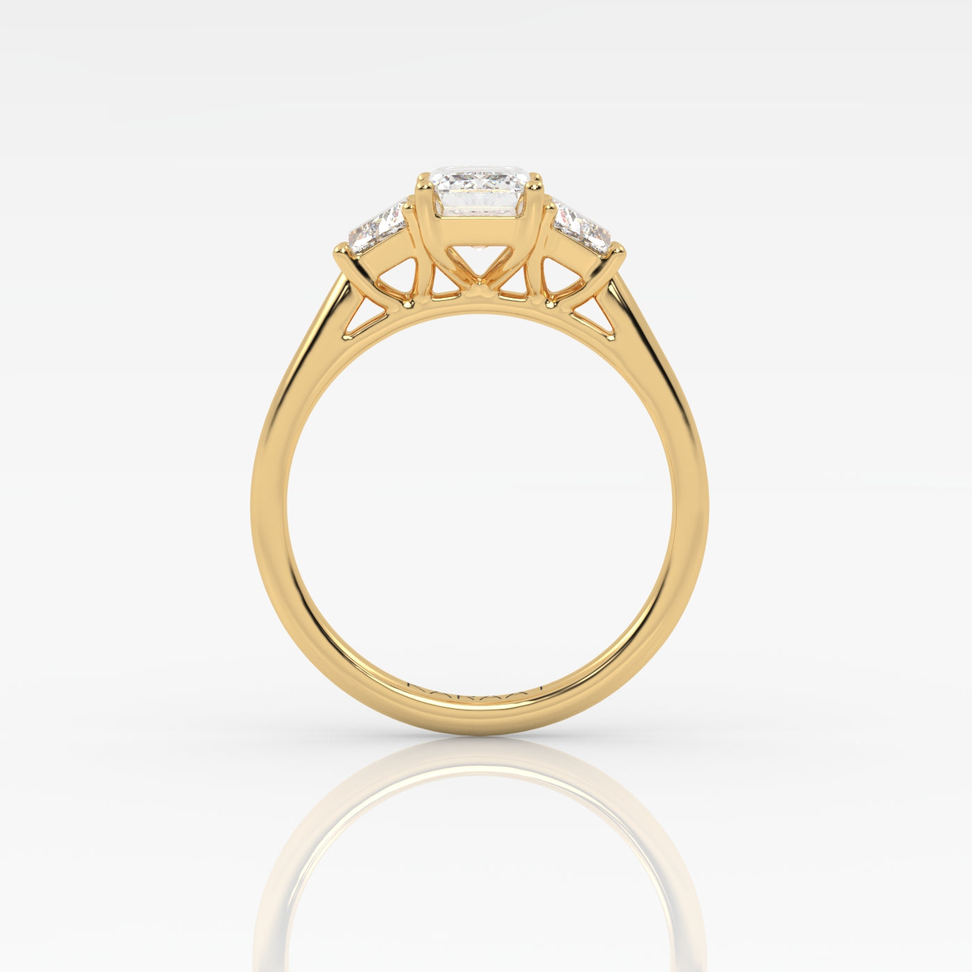 Round Halo, Pave & Split Shank Engagement Ring – 1.93 CT Lab Grown Diamond