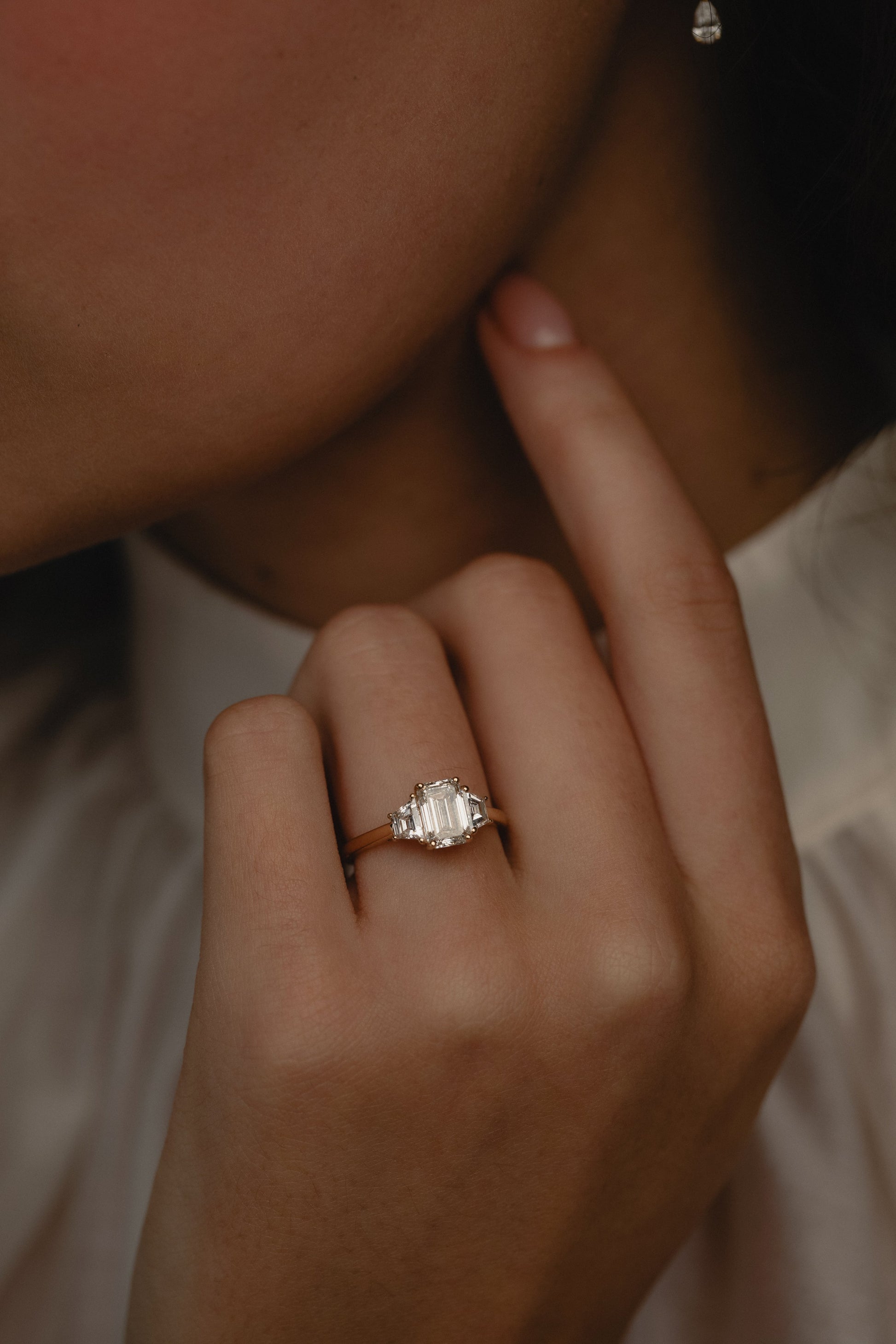 Round Halo, Pave & Split Shank Engagement Ring – 1.93 CT Lab Grown Diamond