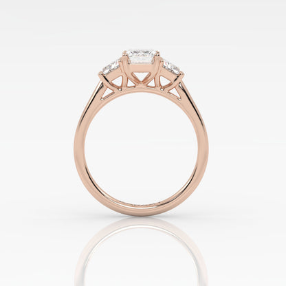 Round Halo, Pave & Split Shank Engagement Ring – 1.93 CT Lab Grown Diamond