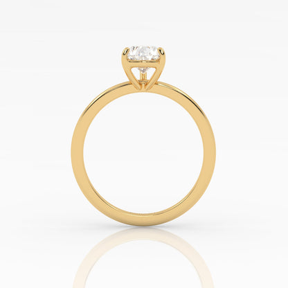 Round Halo, Pave & Split Shank Engagement Ring – 1.93 CT Lab Grown Diamond
