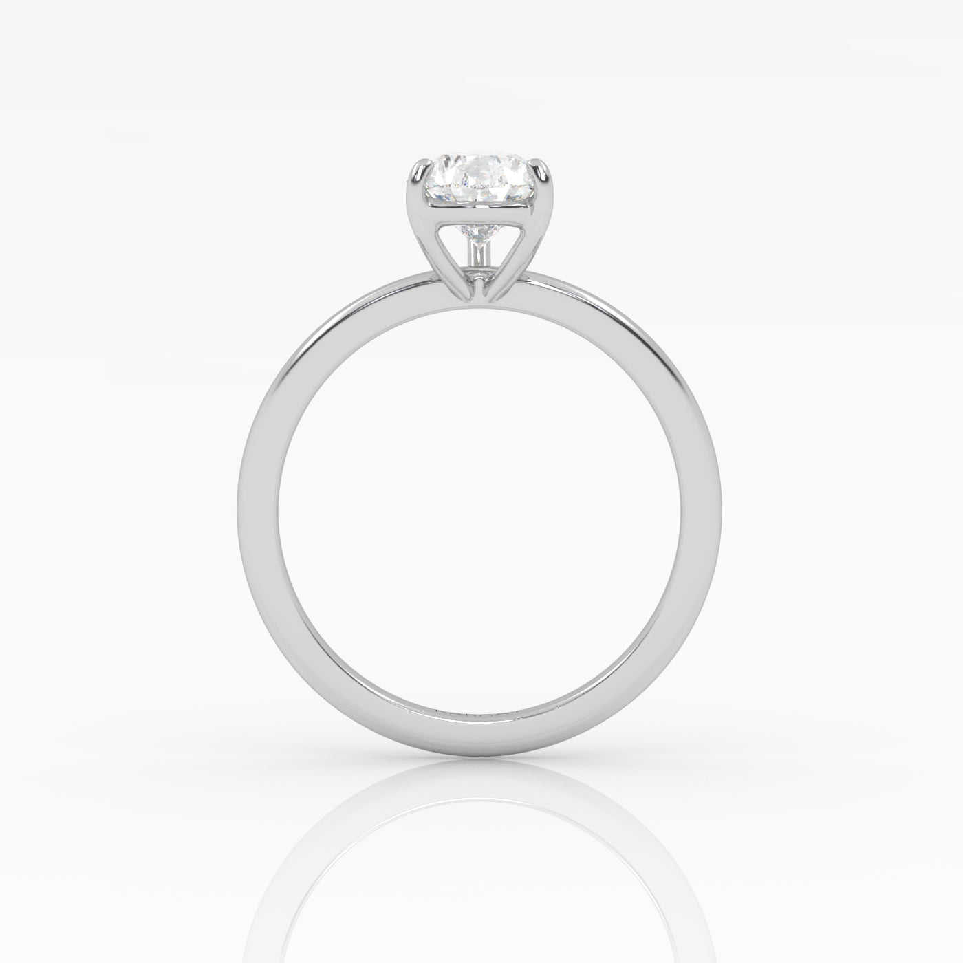 Round Halo, Pave & Split Shank Engagement Ring – 1.93 CT Lab Grown Diamond