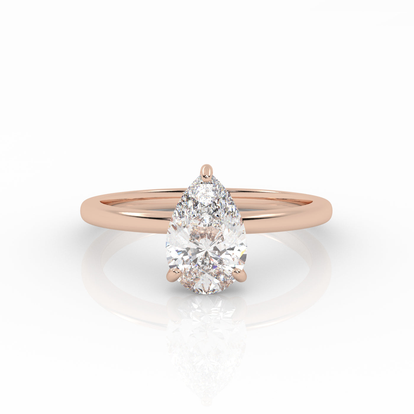 Round Halo, Pave & Split Shank Engagement Ring – 1.93 CT Lab Grown Diamond