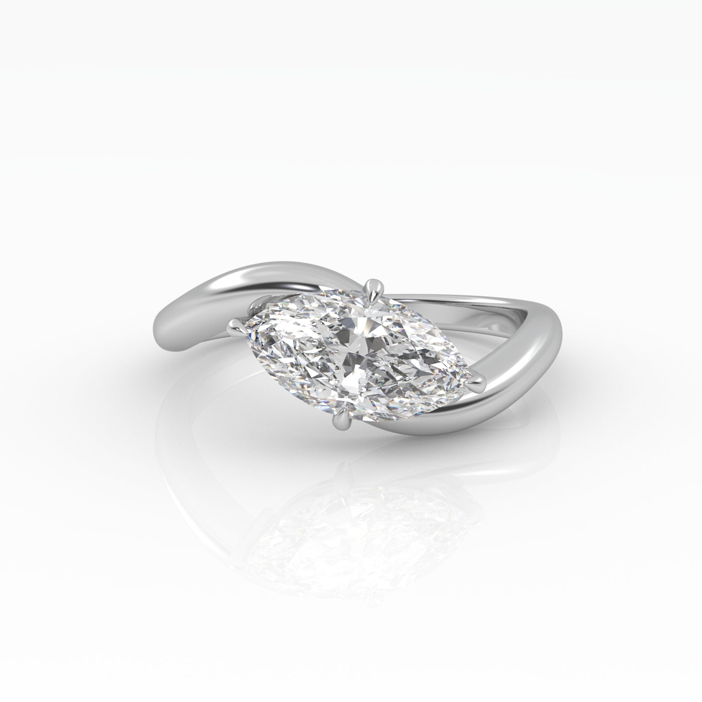 Round Halo, Pave & Split Shank Engagement Ring – 1.93 CT Lab Grown Diamond
