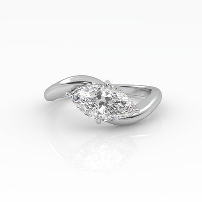 Round Halo, Pave & Split Shank Engagement Ring – 1.93 CT Lab Grown Diamond
