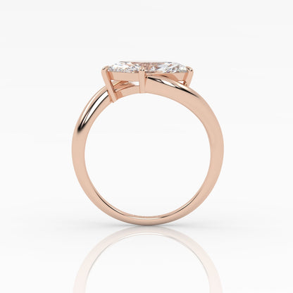 Round Halo, Pave & Split Shank Engagement Ring – 1.93 CT Lab Grown Diamond