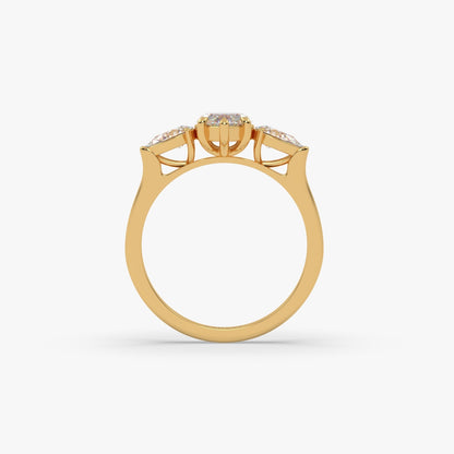 Round Halo, Pave & Split Shank Engagement Ring – 1.93 CT Lab Grown Diamond