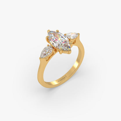Round Halo, Pave & Split Shank Engagement Ring – 1.93 CT Lab Grown Diamond