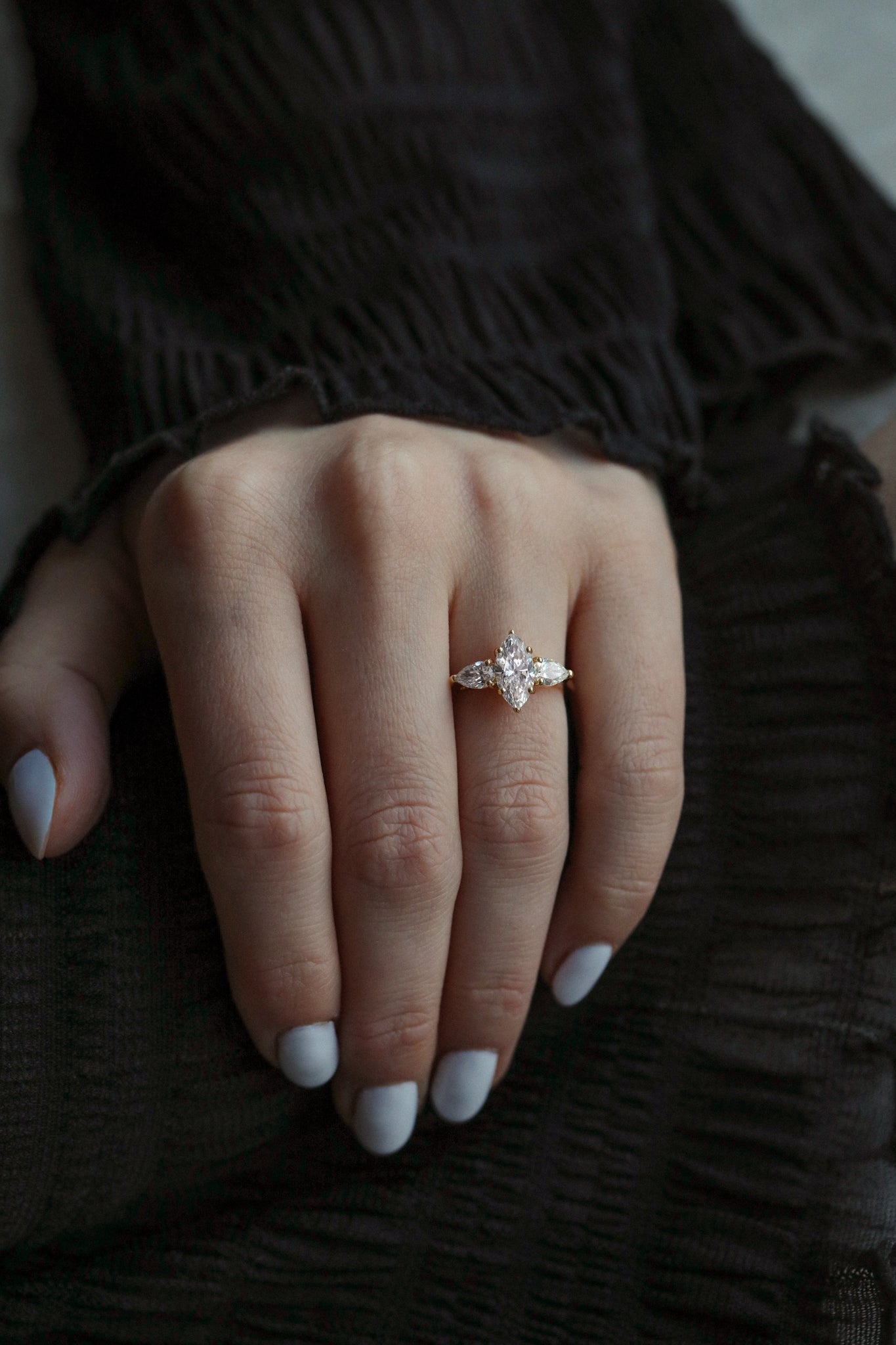 Round Halo, Pave & Split Shank Engagement Ring – 1.93 CT Lab Grown Diamond