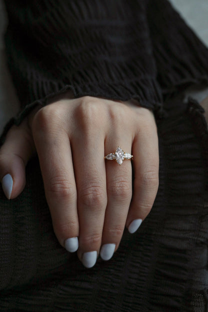 Round Halo, Pave & Split Shank Engagement Ring – 1.93 CT Lab Grown Diamond