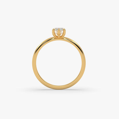 Round Halo, Pave & Split Shank Engagement Ring – 1.93 CT Lab Grown Diamond