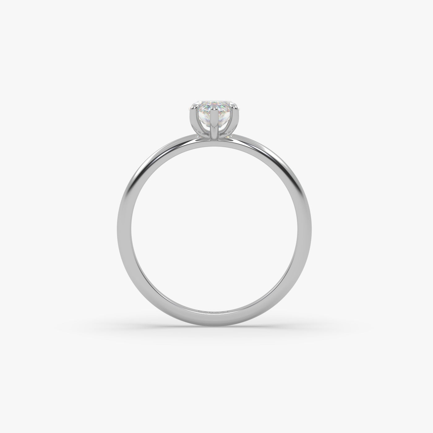 Round Halo, Pave & Split Shank Engagement Ring – 1.93 CT Lab Grown Diamond