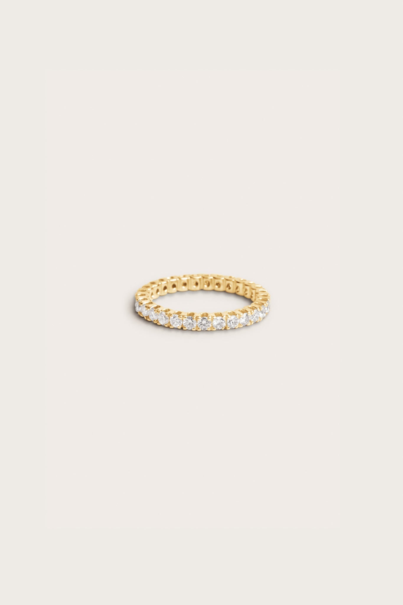 0.2 TCW Round Diamond Curved Pave DEF/VVS Lab Grown Wedding Band