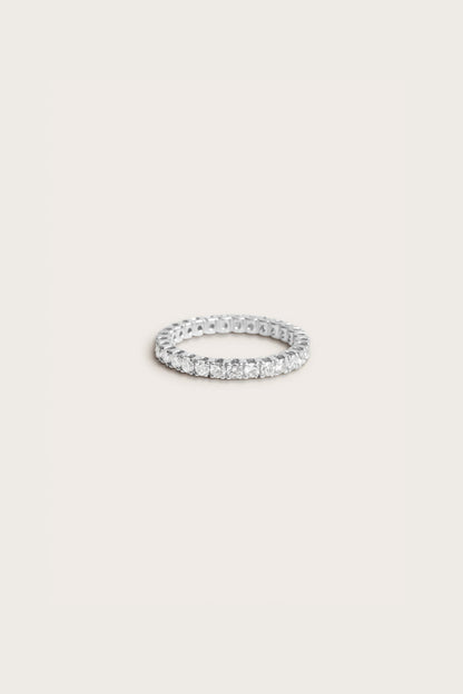 0.2 TCW Round Diamond Curved Pave DEF/VVS Lab Grown Wedding Band